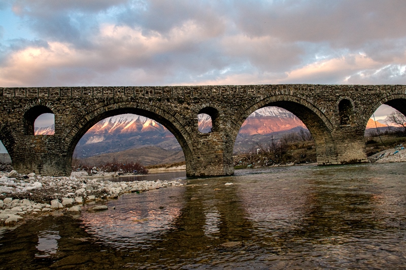 KORDHOCA BRIDGE IN GJIROKASTRA